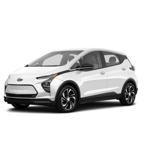 White Chevrolet Bolt EV Training Brake