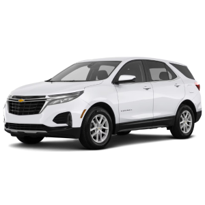 Chevrolet Equinox White SUV Training Brake