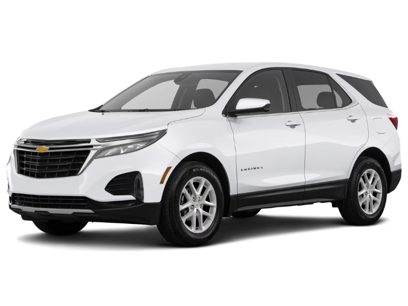 Chevrolet Equinox White SUV Training Brake