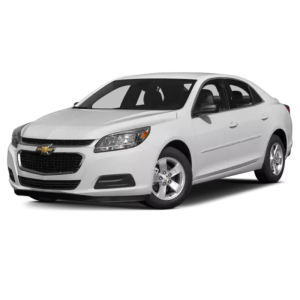 White Chevrolet Malibu Training Brake
